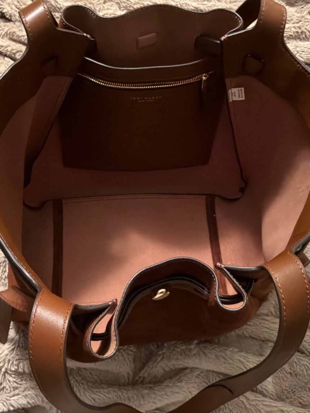 Tory Burch Romy Suede Bag - Picture 4 of 8